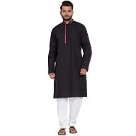Designer kurta-Pyjama set- Black Designer kurta-Pyjama set- Black
